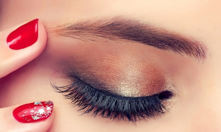 Exquisite' Press-Ons Nail Service w/ Hand Massage, Lashes and Makeup