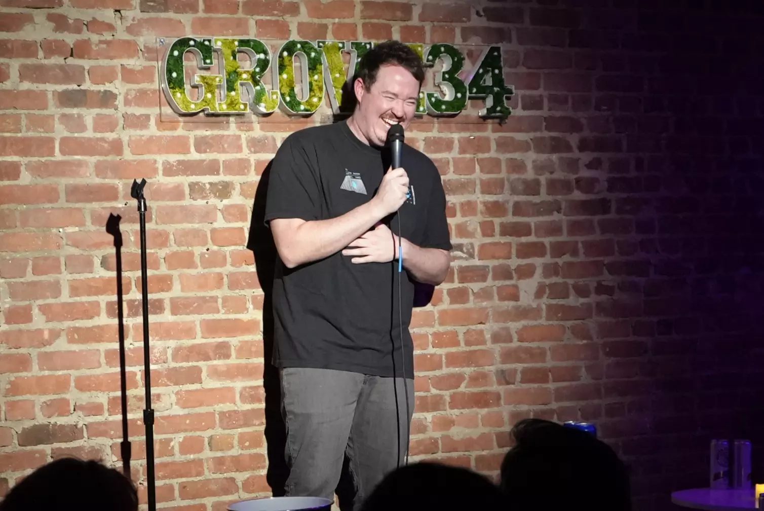 Grove 34 Comedy Club on February 20, March 20, April 17, May 15 and June 19 at 7:30 PM