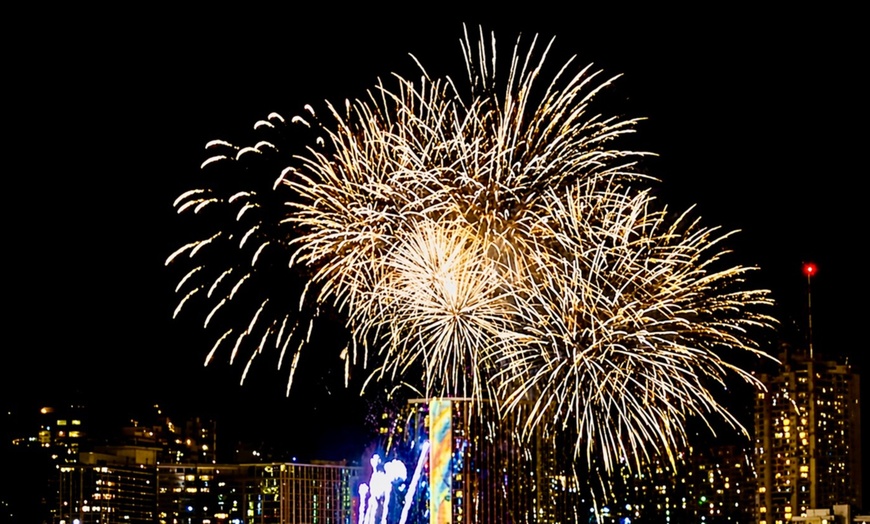Image 2: Friday Night BYOB Fireworks Cruise with Waikīkī Ocean Views