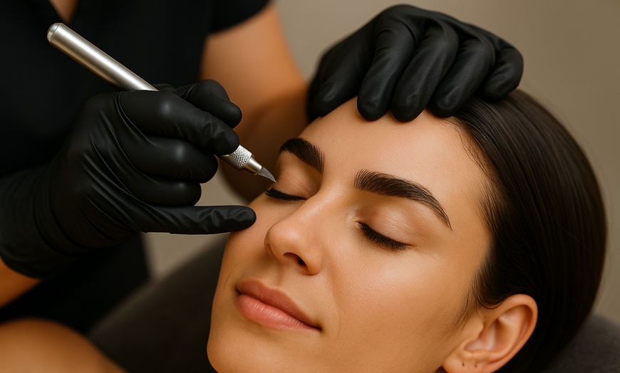 Image 7: Up to 50% Off on Microblading at The girl spot spa aesthetic