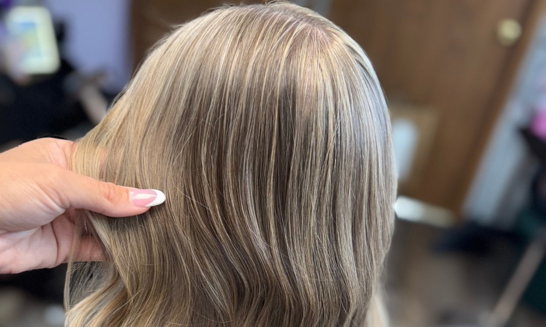 Partial or Full Highlight with Gloss Or Extension Maintenance - 2 Row