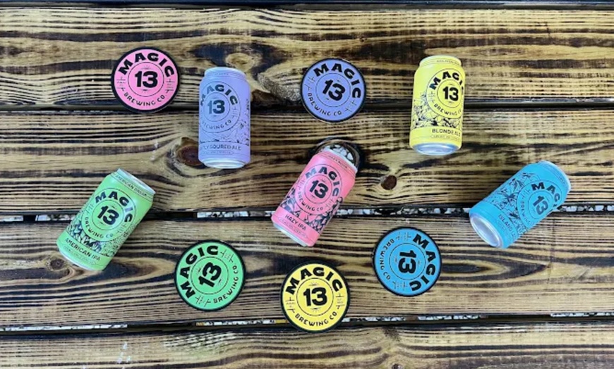 Image 12:  Craft Beer & Bites at Magic 13 Brewing Co. – Save on Taproom Favorites