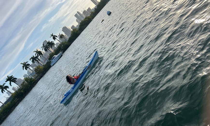Image 3: Kayak Rental 2 hours for one or for  2 or 4+ Tour Guide Raccoon Island