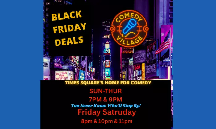 Monday Madness: Comedy Village - Up to 70% Off