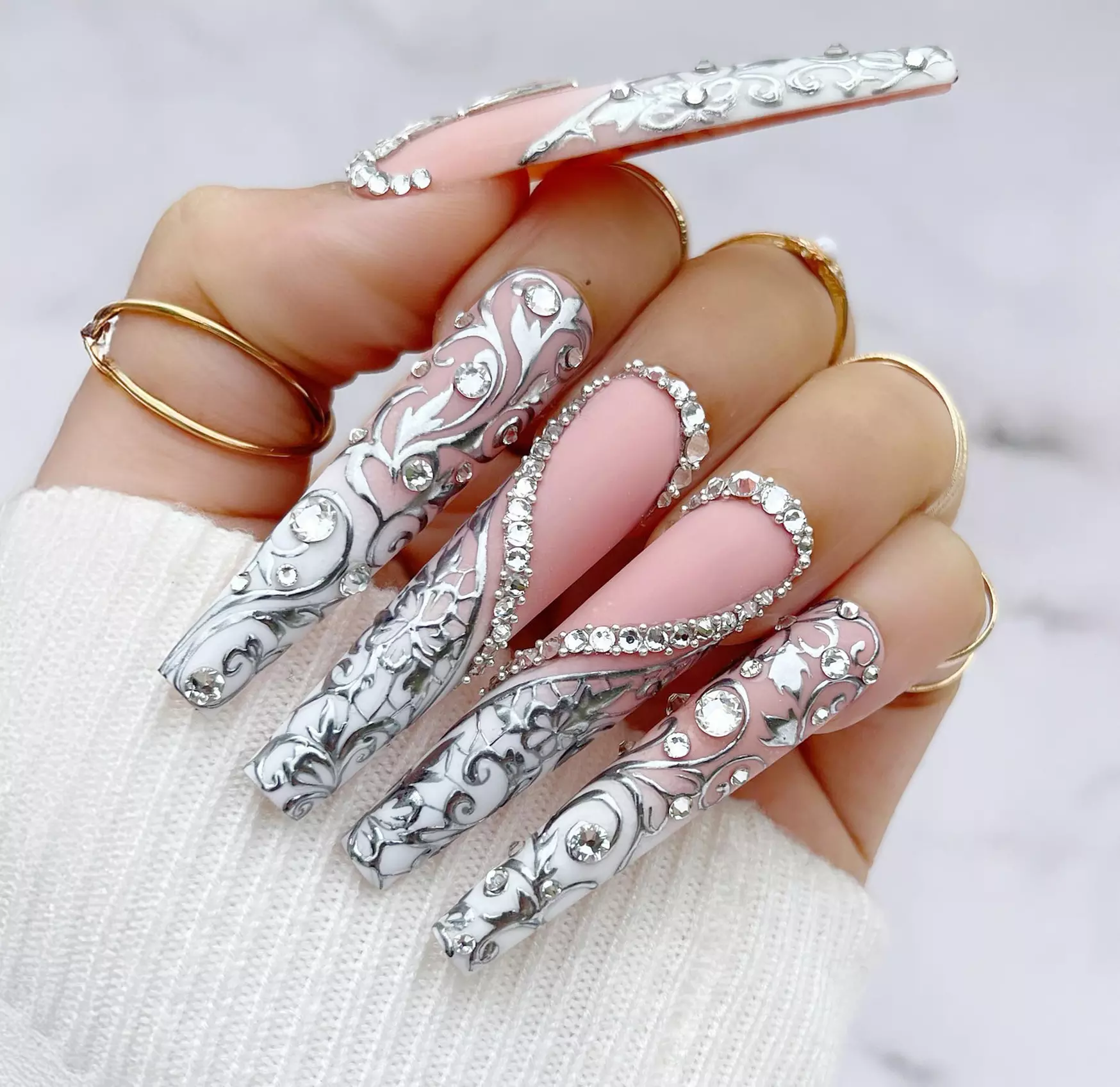 Up to 80% Off on Nail Salon - Mani-Pedi at Try Me Nails - Primary Image