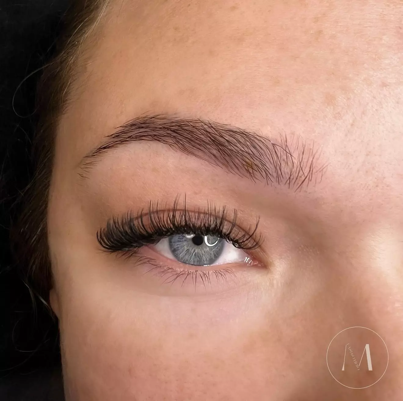 Full Set of Classic, Hybrid, Trendy Style or Volume Eyelash Extensions