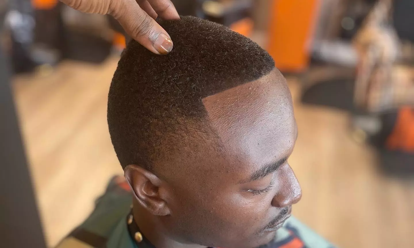 One Men's Haircut and Style w/ or w/o Deep Conditioning Treatment  - Up to 51% Off  at Precision Cutz