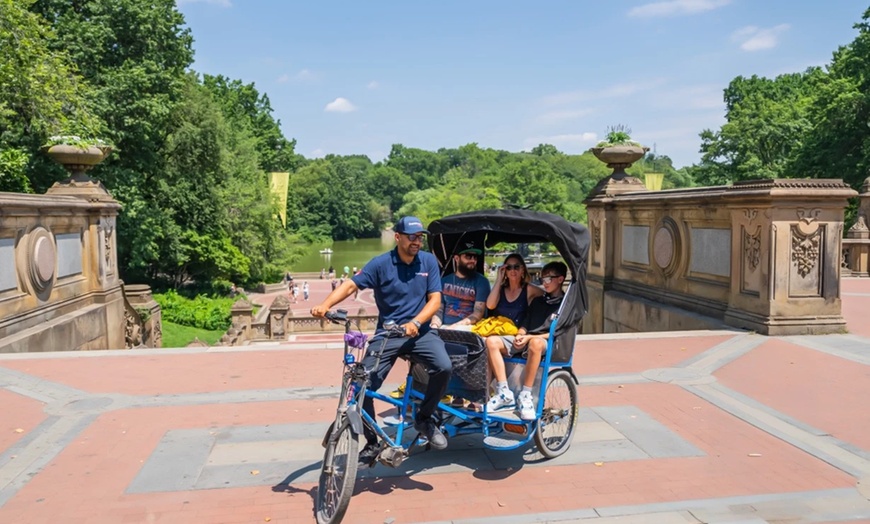 Image 4: Guided Central Park Tour in an Eco-Friendly Pedicab w/ Photo Stops