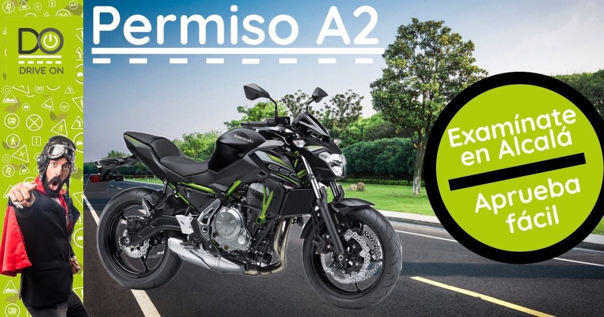 Matrícula, libro y 6 u 8 prácticas para obtener el permiso de moto A2