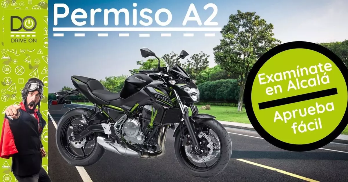 6 u 8 prácticas para obtener el permiso de moto A2 con matrícula, libro y plataforma online, ahorra hasta un 88% - Primary Image