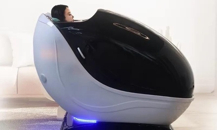 35 minute Infared Ozone Sauna - Divine Recovery Wellness Studio-live child same tin