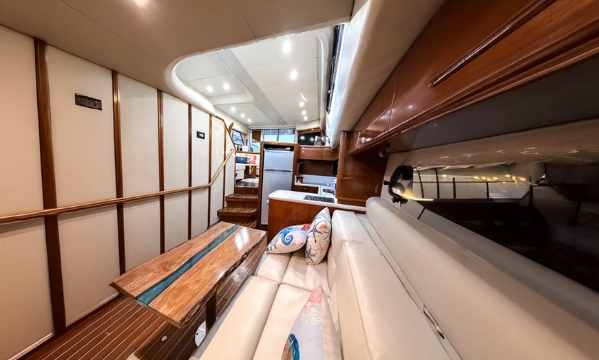 Image 4: Private Yacht Adventure with Jet Skis and Free Extra Hour