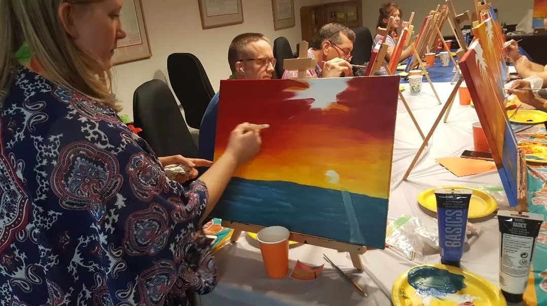 Creative Painting Party Workshop in Fort Lauderdale