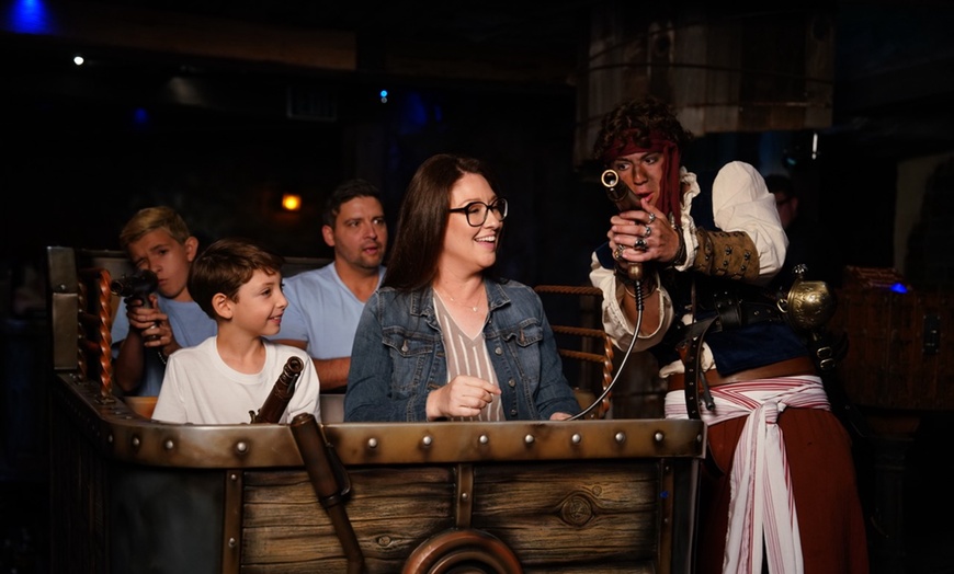 Image 2: Pirate Adventure Ride with Unlimited Re-Rides & Power-Up Token