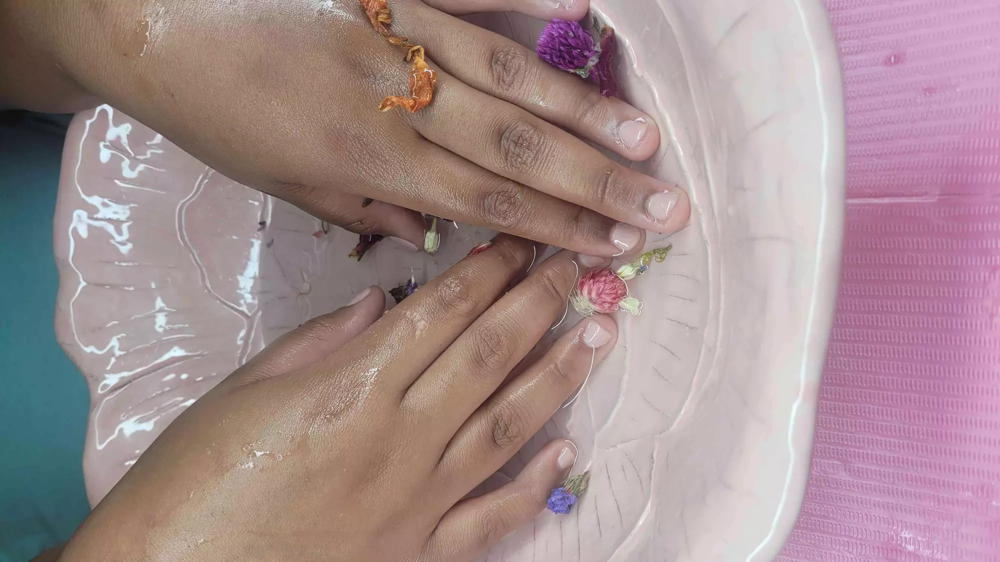 Get 1, or 2 Manicure, Scrub, Paraffin Wax, Oil Massage, Polish & More