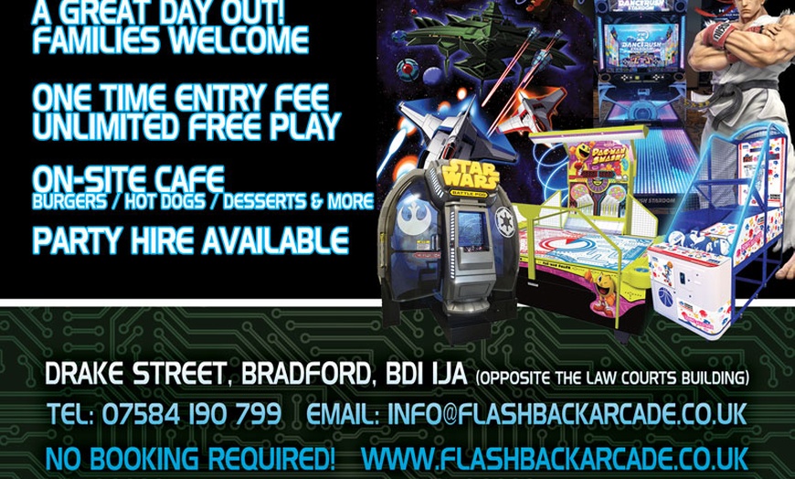 Image 1: Leisure Park / Amusement Park at Flashback Arcade Bradford