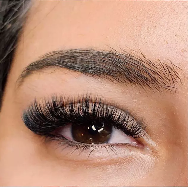 Classic or Volume Eyelash Extensions at Soft Glam Lash Brow Studio