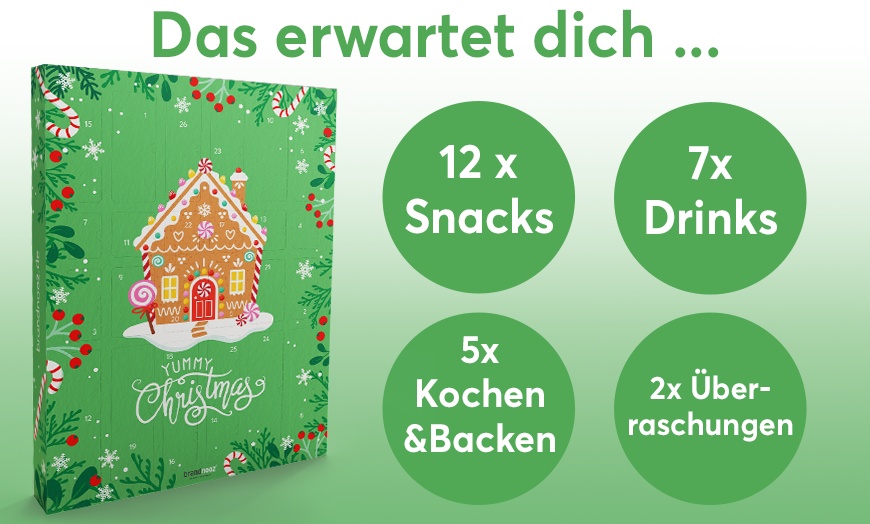 Image 6: XXL Classic, Wellness oder Candy & Snack Adventskalender, opt. mit Box