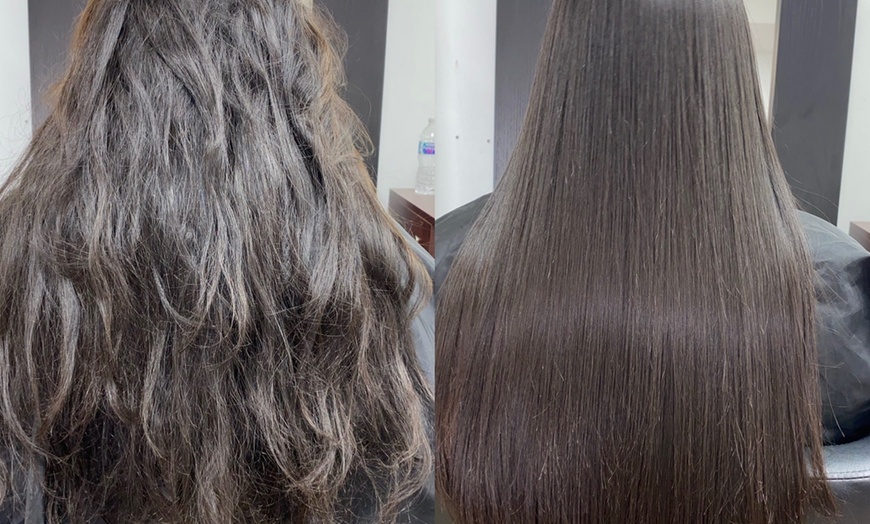 Image 10: Transform Your Hair: One Brazilian Straightening Treatment Session 