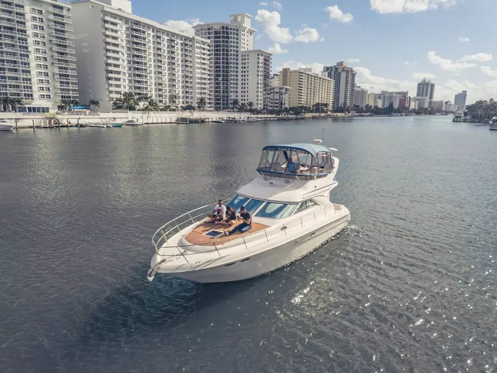 Luxurious Miami Yacht Experience w/ Miami Motion for 4 hrs or Full-Day