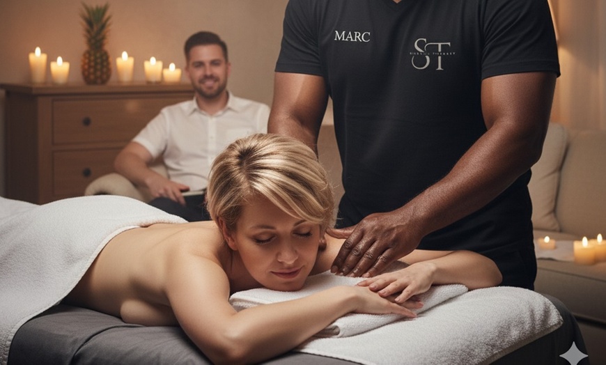 Image 3: Relaxing Couples Massage with Aromatherapy & Essential Oils