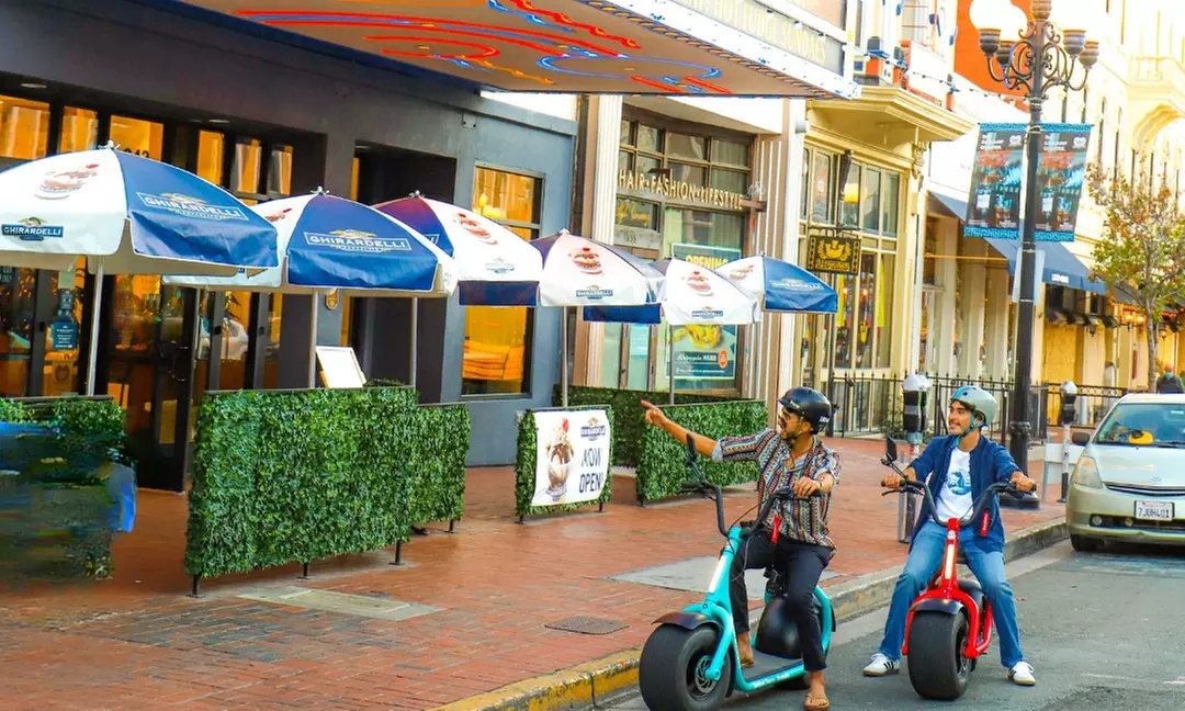 Enjoy 2- or 3-Hr | Downtown Las Vegas GPS-Guided Electric Scooter Tour