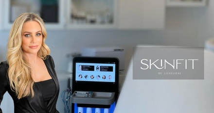One Deluxe HydraFacial MD with Specialty Mask & LED Light Therapy - SkinFit by Anneliese 