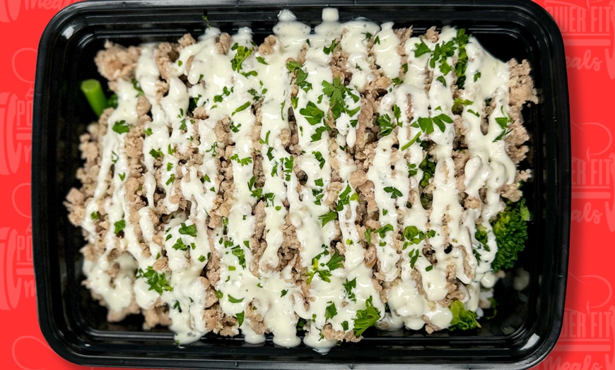 Image 2: Choose a 5, 10, or 15-Meal Pack from Power Fit Eats! (Up to 22% Off)