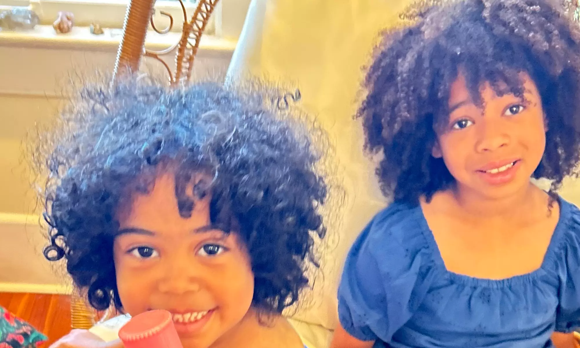 Curly Hair Shampoo & Diffuse, Style Dry Trim & More for Kids and Adults at Raw Hair Studio (Up to 83% Off)