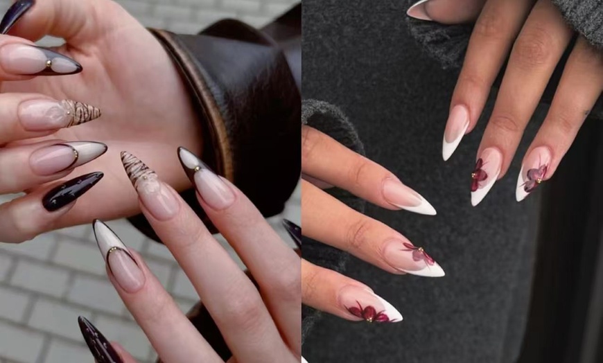 Image 3: Maniküre, Naturnagelverstärkung oder Nagelverlängerung mit Gel