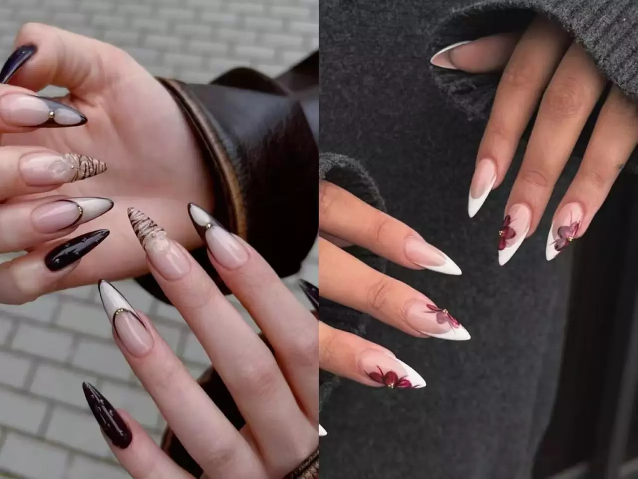 Maniküre, Naturnagelverstärkung oder Nagelverlängerung mit Gel