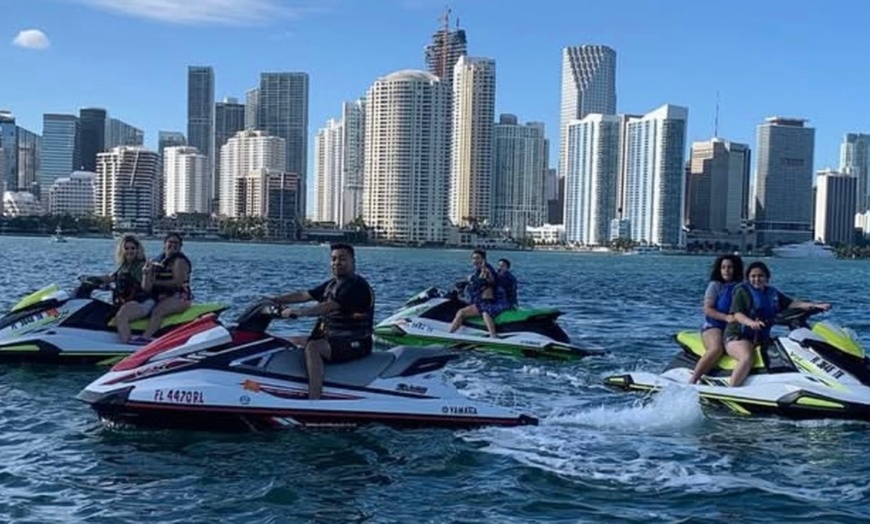 Image 3: Luxury Jet Ski & Jet Boat Adventures in Miami Beach