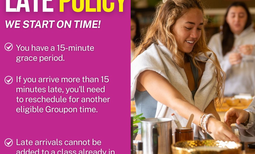 Image 10: Up to 20% Off on Handcraft Class at Natural Annie Essentials Soy Candle Company