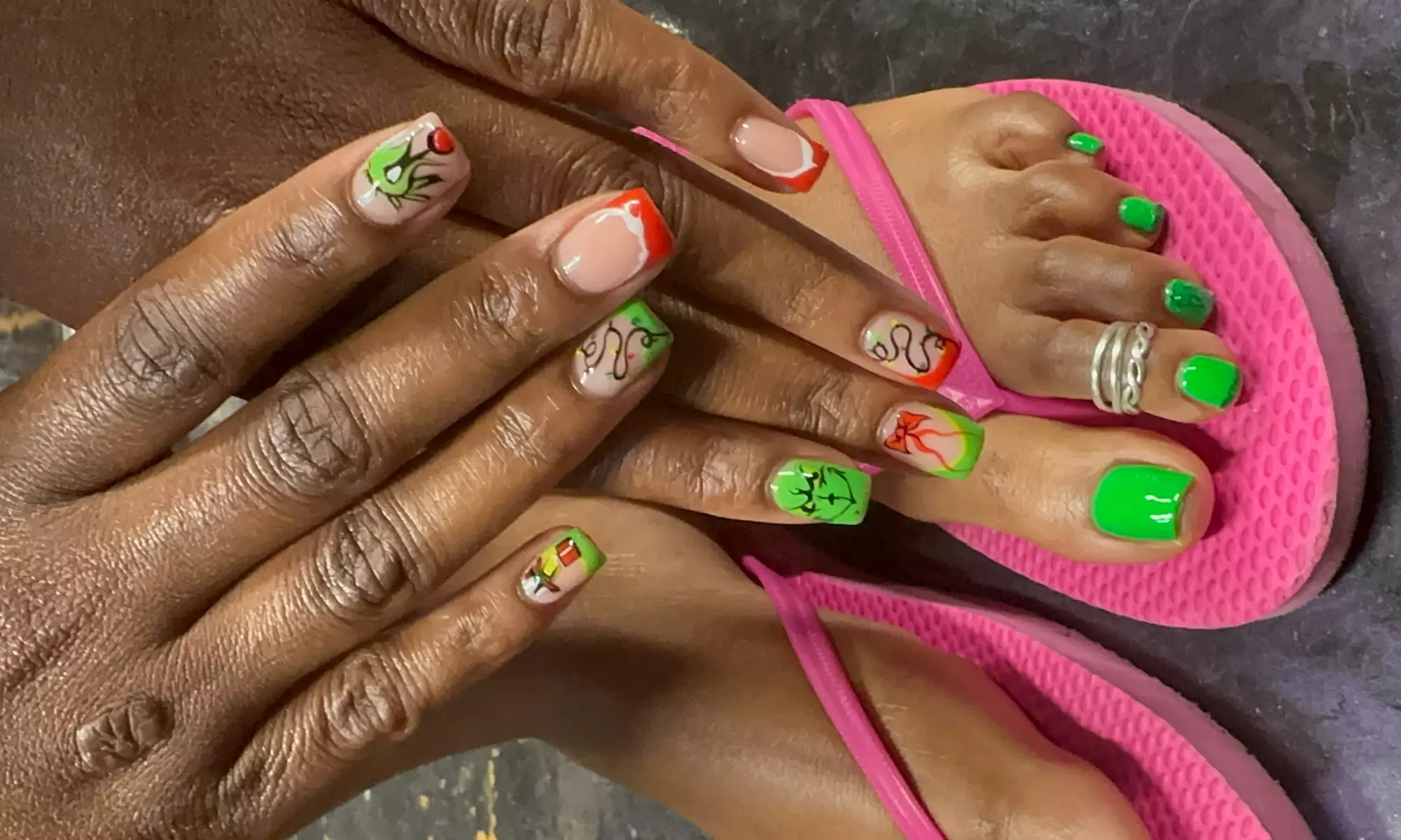 Gel, Lux Gel or Elite Gel Spa Mani Pedi Packages