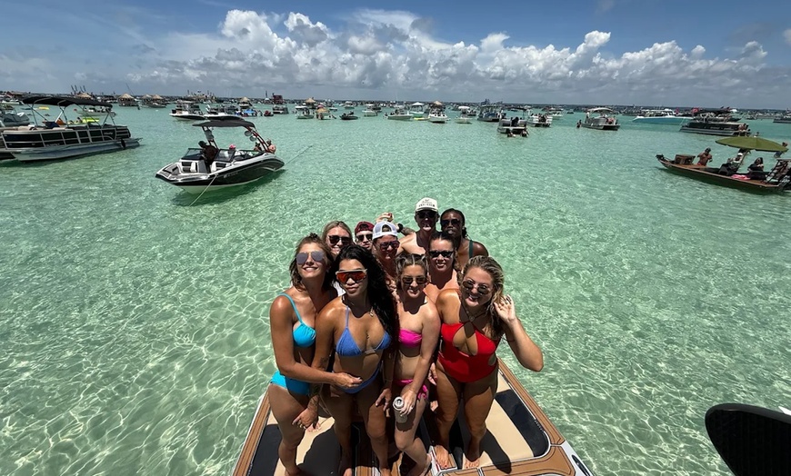 Image 2: Single or Double Deck Pontoon or Motorized Surfboard Intro Lesson