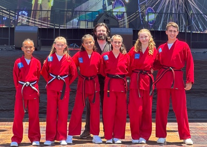 Escondido: Five Karate lessons for One.  Purposeful Exercise & Self Leadership for children 4 years and up - Family Karate