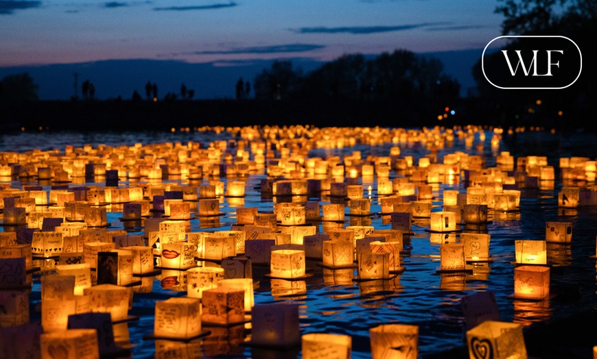 Image 1: Water Lantern Festival Admission – Houston, TX