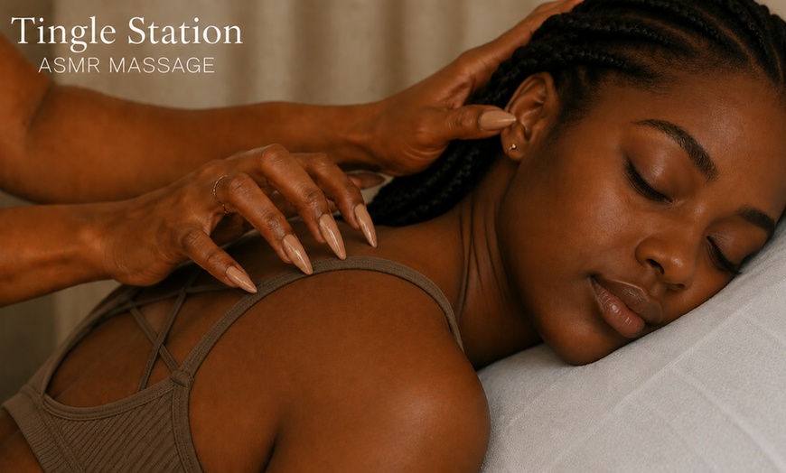 Image 2: Hair Braiding and ASMR Scratching Sessions