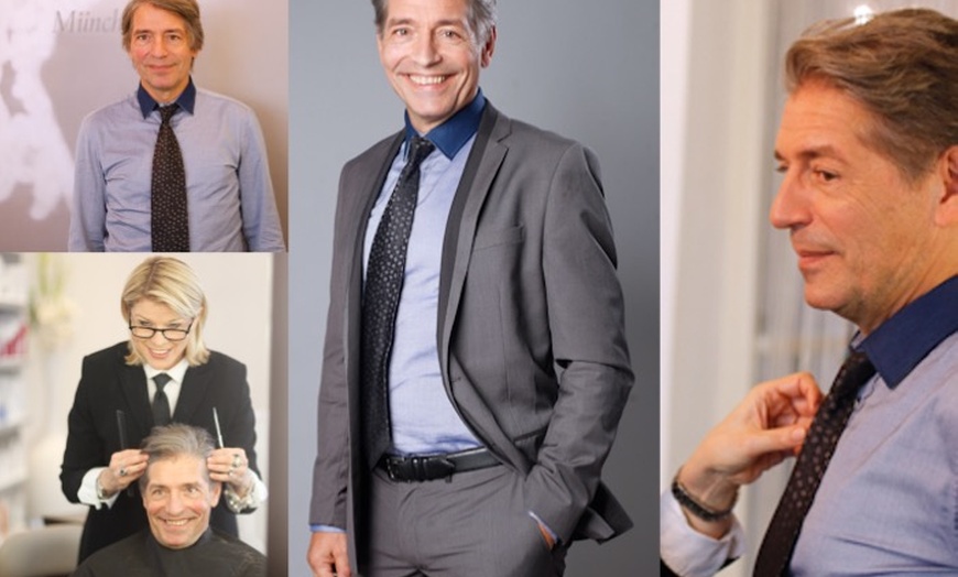 Image 2: Haarschnitt für Herren inkl. Kopf-Massage, Bartpflege oder Ampullen