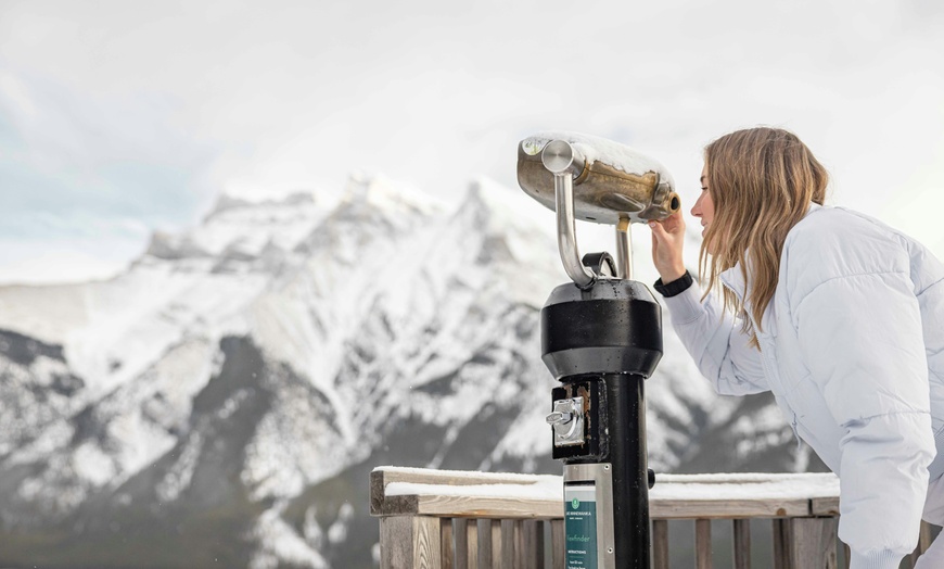 Image 3: Experience Banff Gondola, Hot Springs & 3 Lakes Tour for 1 or 2 People