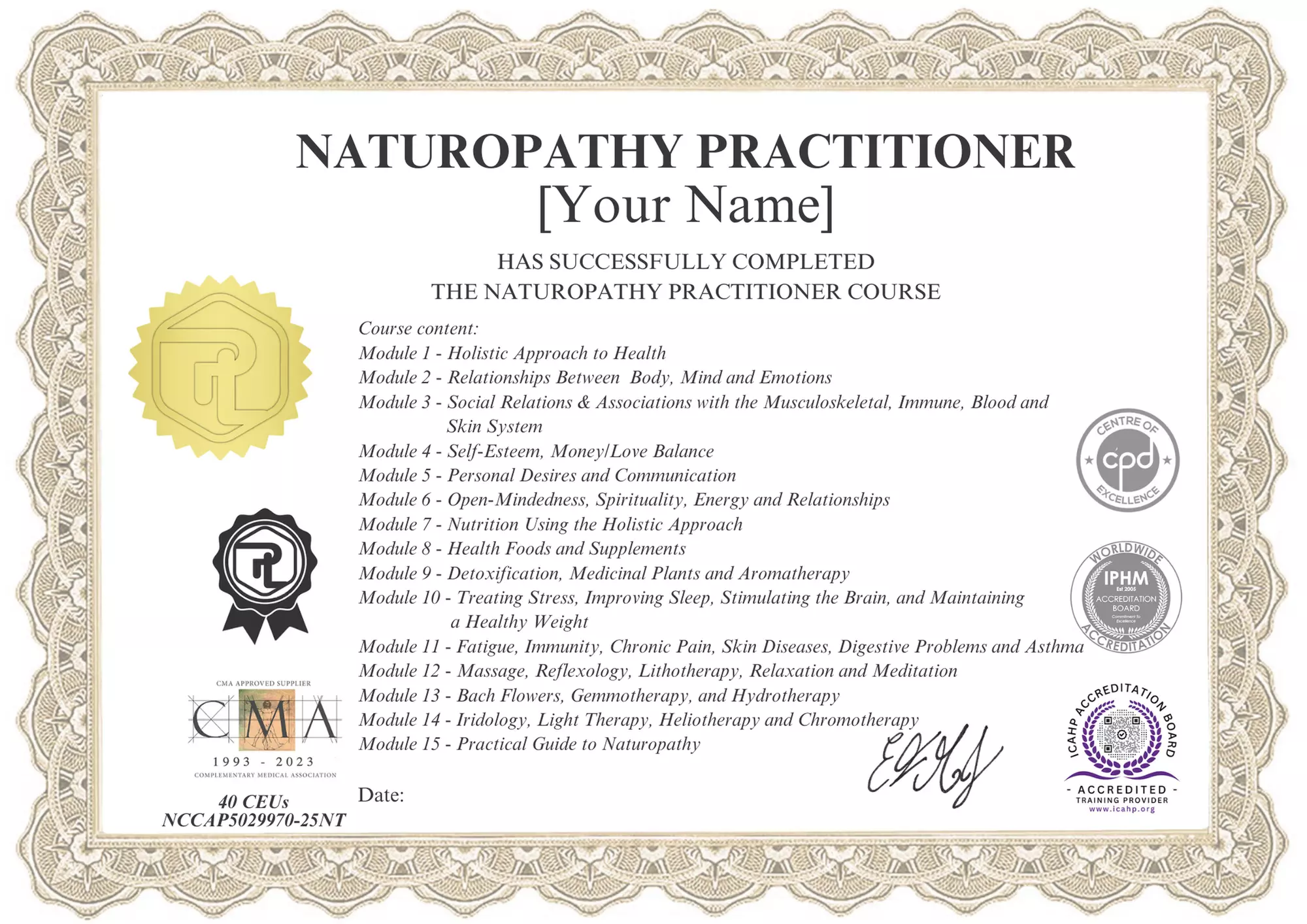 Become a Certified Naturopathy Practitioner with This Online Course