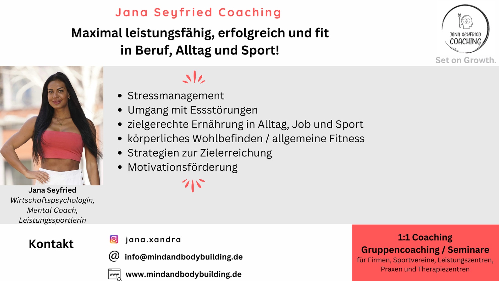 Bis zu 40% Rabatt auf Berater – Life Coach – Online bei Jana Seyfried Coaching