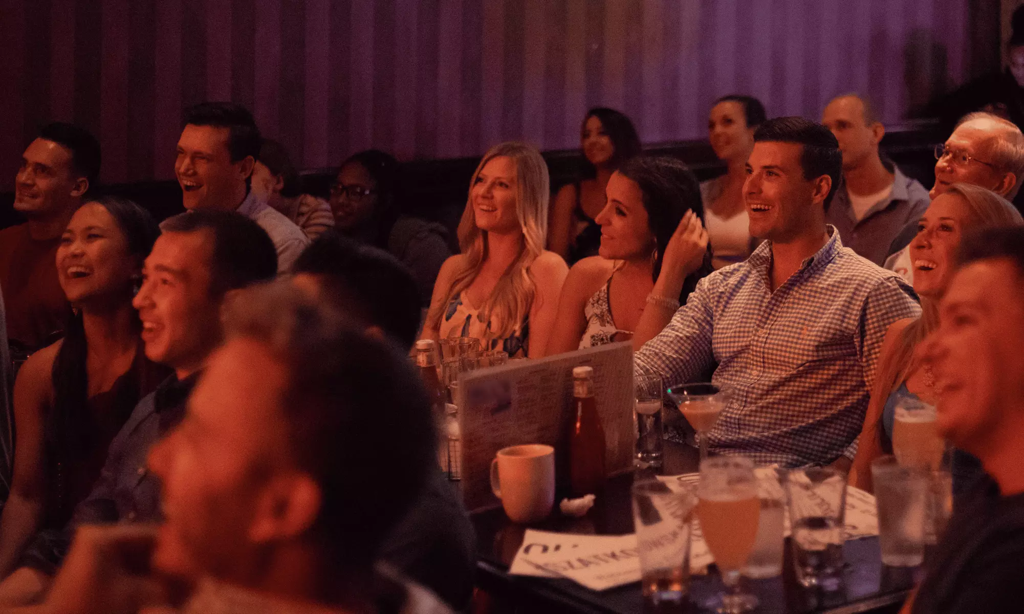 Comedy Show with Award-Winning Food from Mar 28 - Apr 25 at 7:30 PM