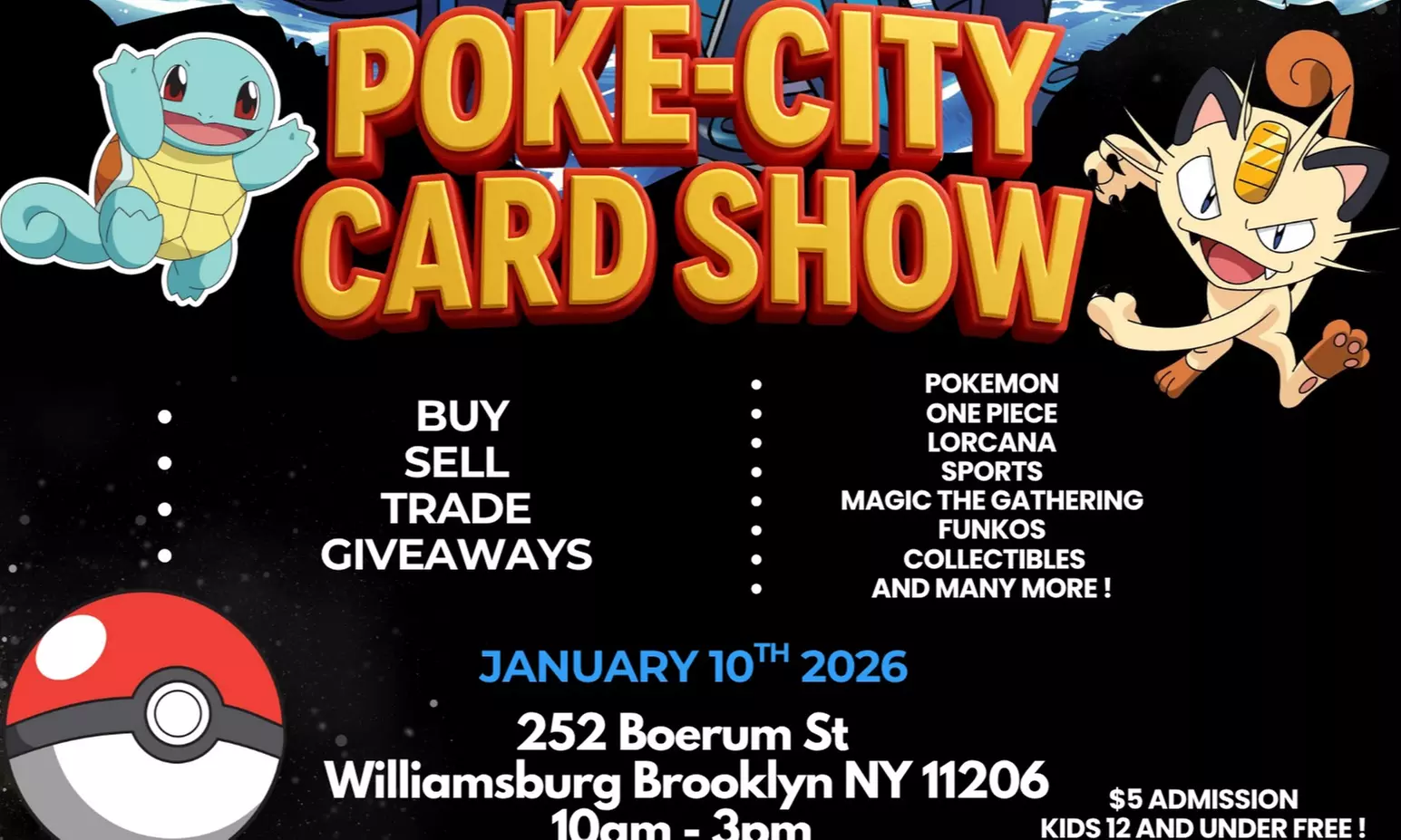 Poke City Card Show - Up to 26% Off