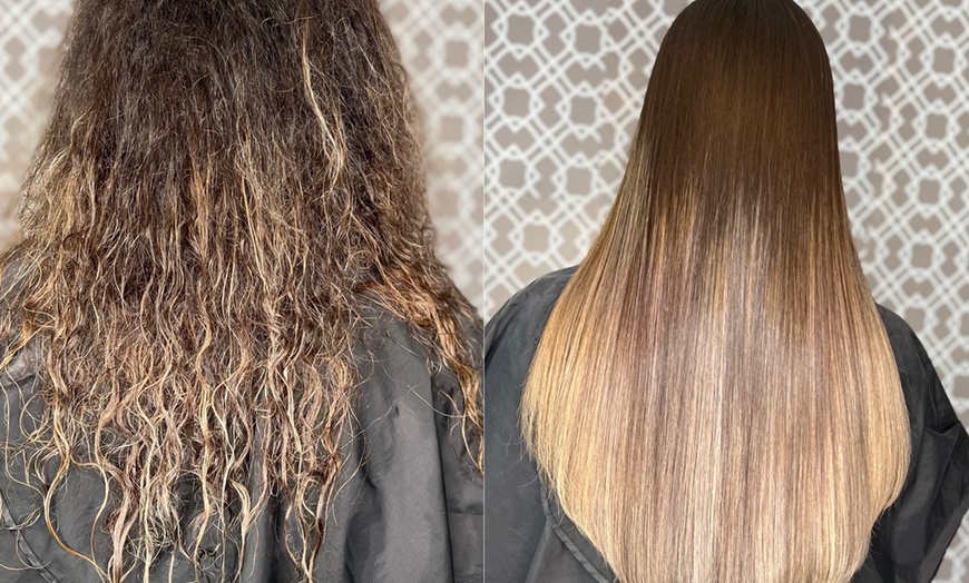 Image 7: Transform Your Hair: One Brazilian Straightening Treatment Session 