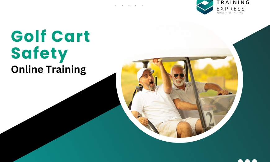 Image 1: Cours en ligne pour une conduite de voitures de golf sûre