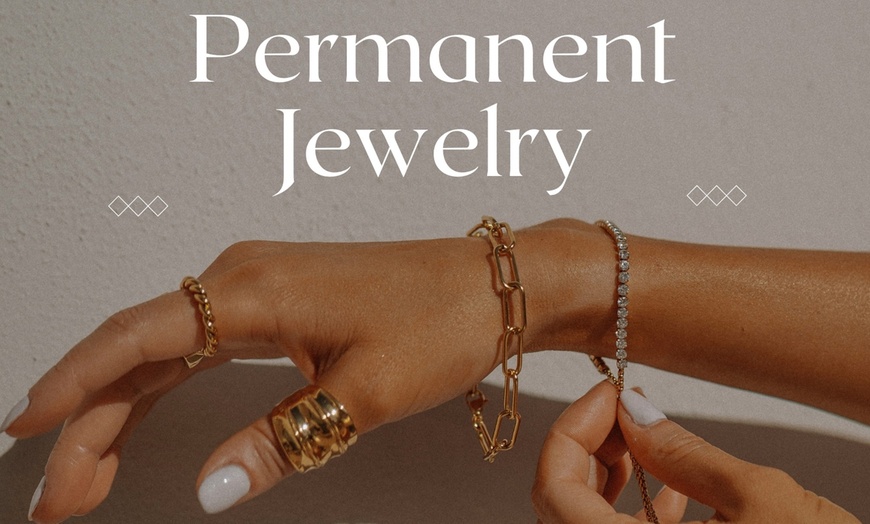 Image 1: Permanent Jewelry Service @Love Palms Beauty Boutique (Bridal Package)