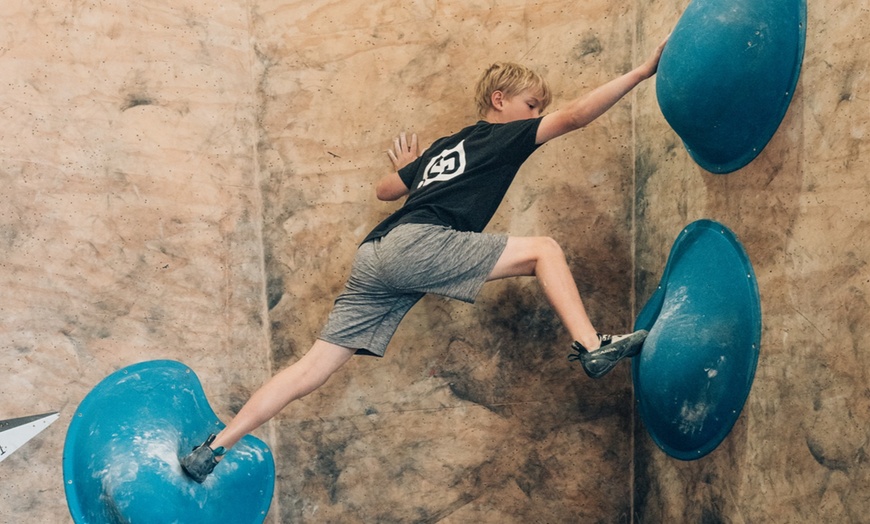 Image 3: One Week Indoor Climbing Fun for ages 6-12 with Gear Included