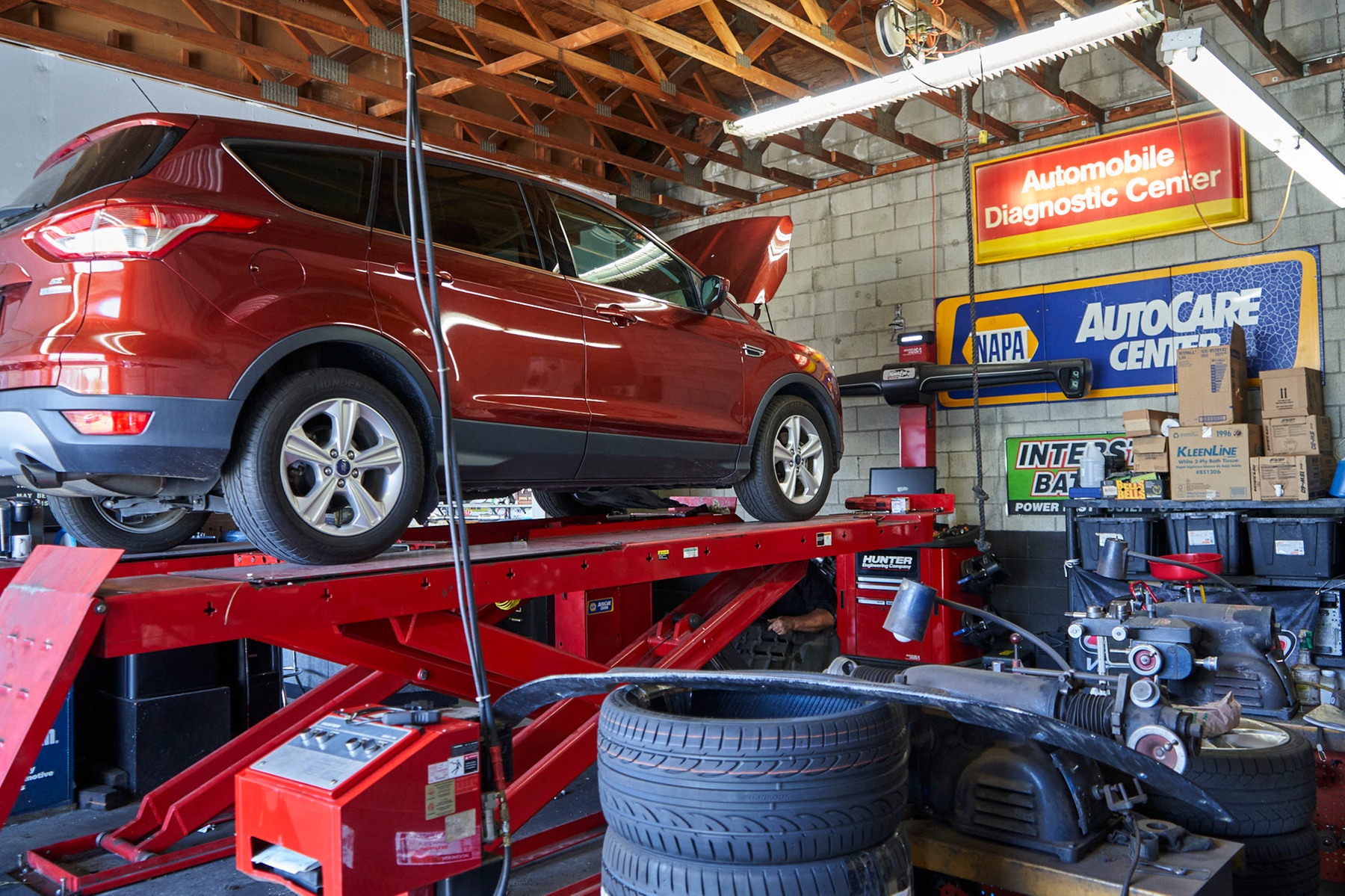 Wheel Alignment/Tire rotation at Performance Specialties