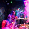Image 2: Neon Paint Splatter Room Experience 